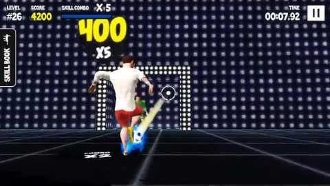 Watch how I scored 4 616 points on my Level 26 Skill Run! #skilltwinsfootballgame @SkillTwins