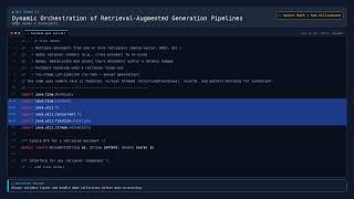 Details [AI Tech] Dynamic Orchestration of Retrieval‑Augmented Generation Pipelines — Java DSA Prep News