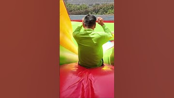 Come and feel the joy of the inflatable slide~ #inflatable #inflatableslide #slide #funtime