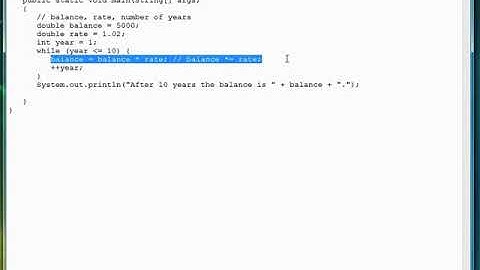 09-02 Count controlled while Loops  |  Performing Repetition | Beginners Java Programming.