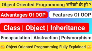 Celebrity What Is Object Oriented Programming (OOP) | Advantages Of OOP | Features/Class Vs Object [In Nepali] Net Worth