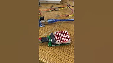 Arduino_ LED點矩陣顯示器模組
