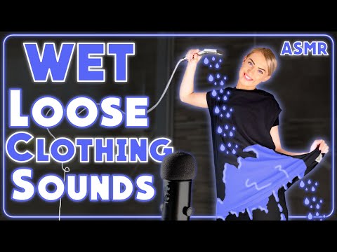 [ASMR] Wet Look | Shower Sounds | Loose Clothing !! 🚿