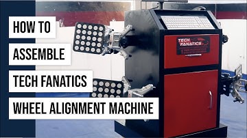 Wheel Alignment Machine Installation || Wheel Alignment Assembly || Wheel Alignment Machine Training