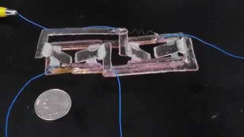 Mobile crab robot multimaterial polymer prototype fabrication