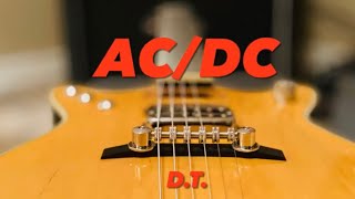 AC/DC D.T. (Malcolm Young Guitar Lesson)