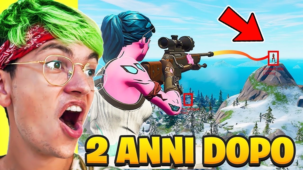 TORNO A FARE UN PROVINO su FORTNITE DOPO 2 ANNI e SUCCEDE... - YouTube