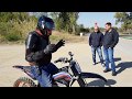 Тест-драйв электромотоцикла Deller на чемпионате ЮФО по картингу