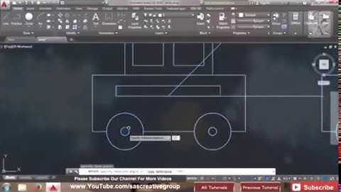 Autocad 2016 – 25  How to use Rectangular, Path   Polar Array Command in urdu / hindi