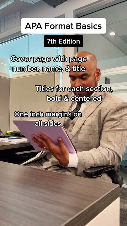 APA Format Basics