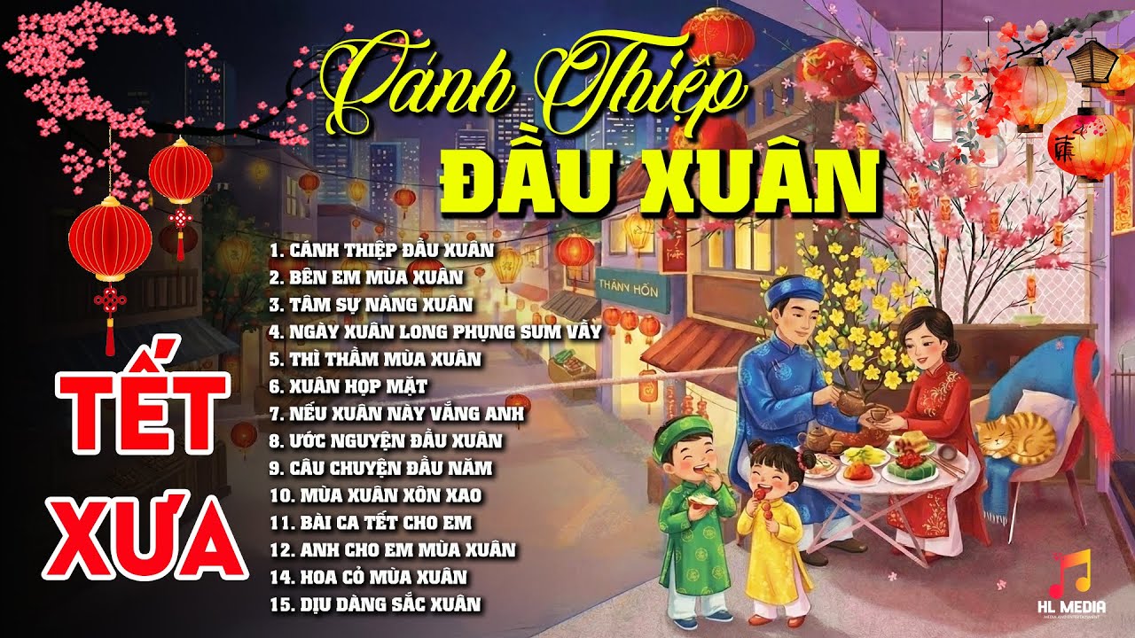 Cha Cha Xuân Xưa Rộn Ràng Ngập Tràn May Mắn - LK Nhạc Tết Xưa Nghe Hoài Không Chán