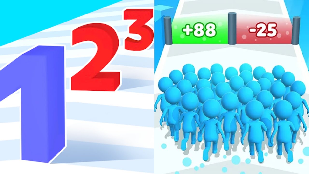 Number Master vs Count Masters Walkthrough Max Gameplay BMG85 - YouTube