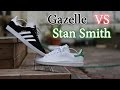 Adidas Gazelle Vs Stan Smith w/ On-feet Comparison