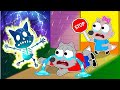 Oh No Pica, Peligrosa Nube Eléctrica |Pica Wolf y Baby Safety Lessons| la historia de pica