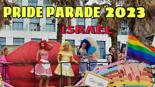 Pride parade 2023 Tel Aviv, Israel.