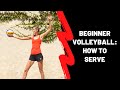 How to overhand serve a volleyball for beginners includes serving for lefties