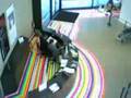 view Artist Jim Lambie: Hirshhorn Museum Lobby Installation digital asset number 1