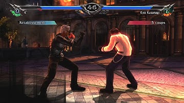Soulcalibur V creation : K VS Kyo Kusanagi ( The king of Fighters )