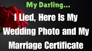 Sweet Love… Here Is My Wedding Photo and My Marriage Certificate ❤️📜🥹