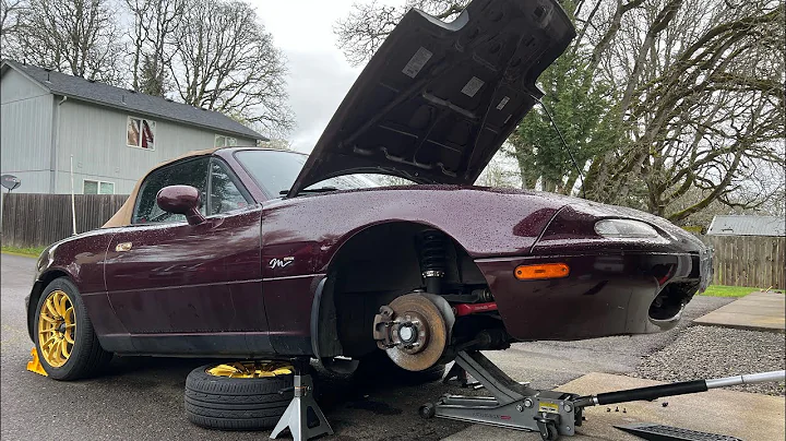 Moss Engine Mount Install II NA Mazda Miata