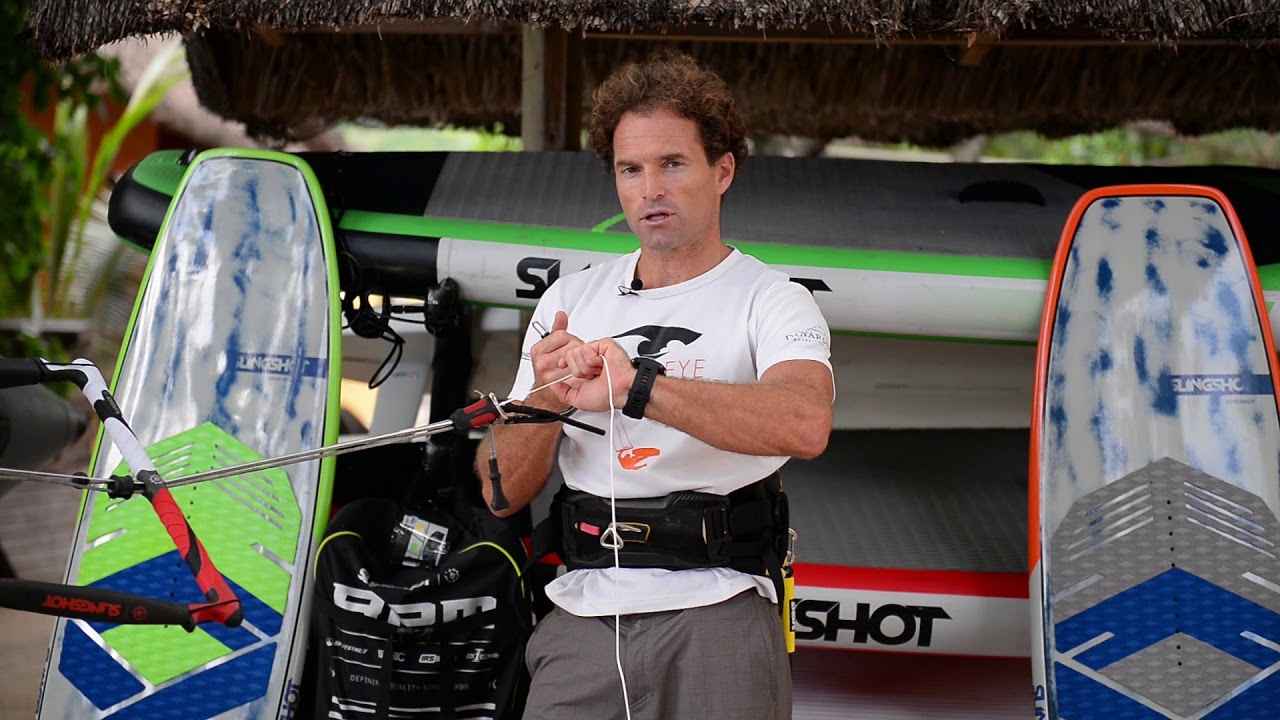 Kitesurf lessons Release and relaunch your kitesurf Beginner