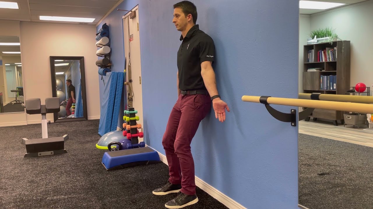 Terminal Pivot Prone Wall Exercise YouTube