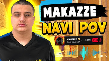 "Add him to the main roster..!!" - NaVi makazze DESTROYING D0cC & FURIOUSSS!? (POV Voice Comms Demo)