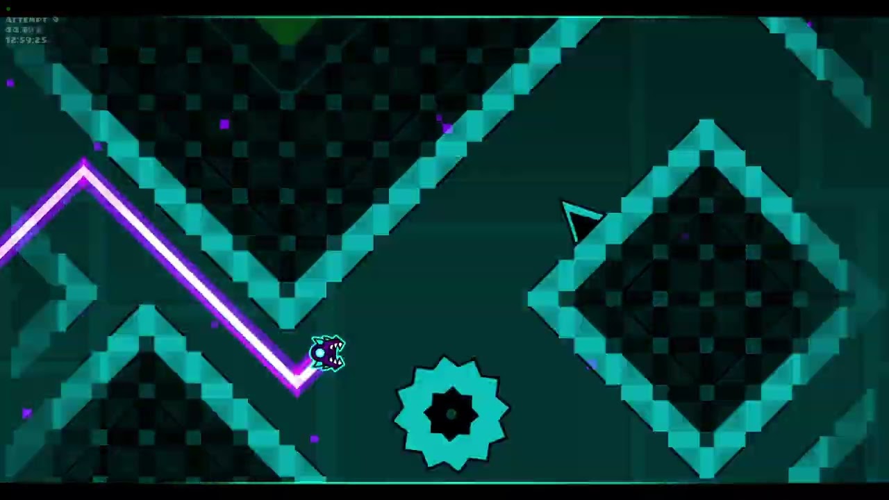 Geometry Dash v2.207 - "Astronaut 13" by Dzeser [Medium Demon]