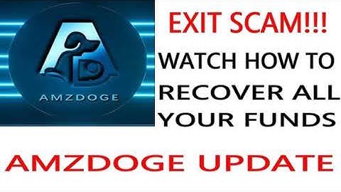 Amzdoge exit scam, wıthdrawal update, how to recover your money from the website instantly