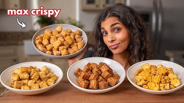 I tried every way to make Crispy Tofu. This is the best one.