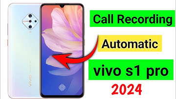 vivo s1 pro automatic call recording setting || vivo s1 pro automatic call recording kaise kare