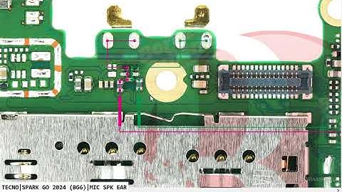 Tecno Spark Go 2024 BG6 mic spk ear Solution