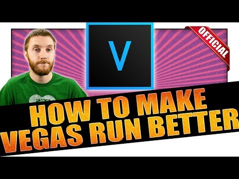 Make Vegas Run Faster! (3 EASY Steps) - VEGAS 16 Tutorial #16