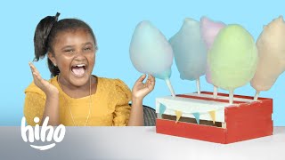 Kids Try Crazy Cotton Candy Flavors | Kids Try | HiHo Kids