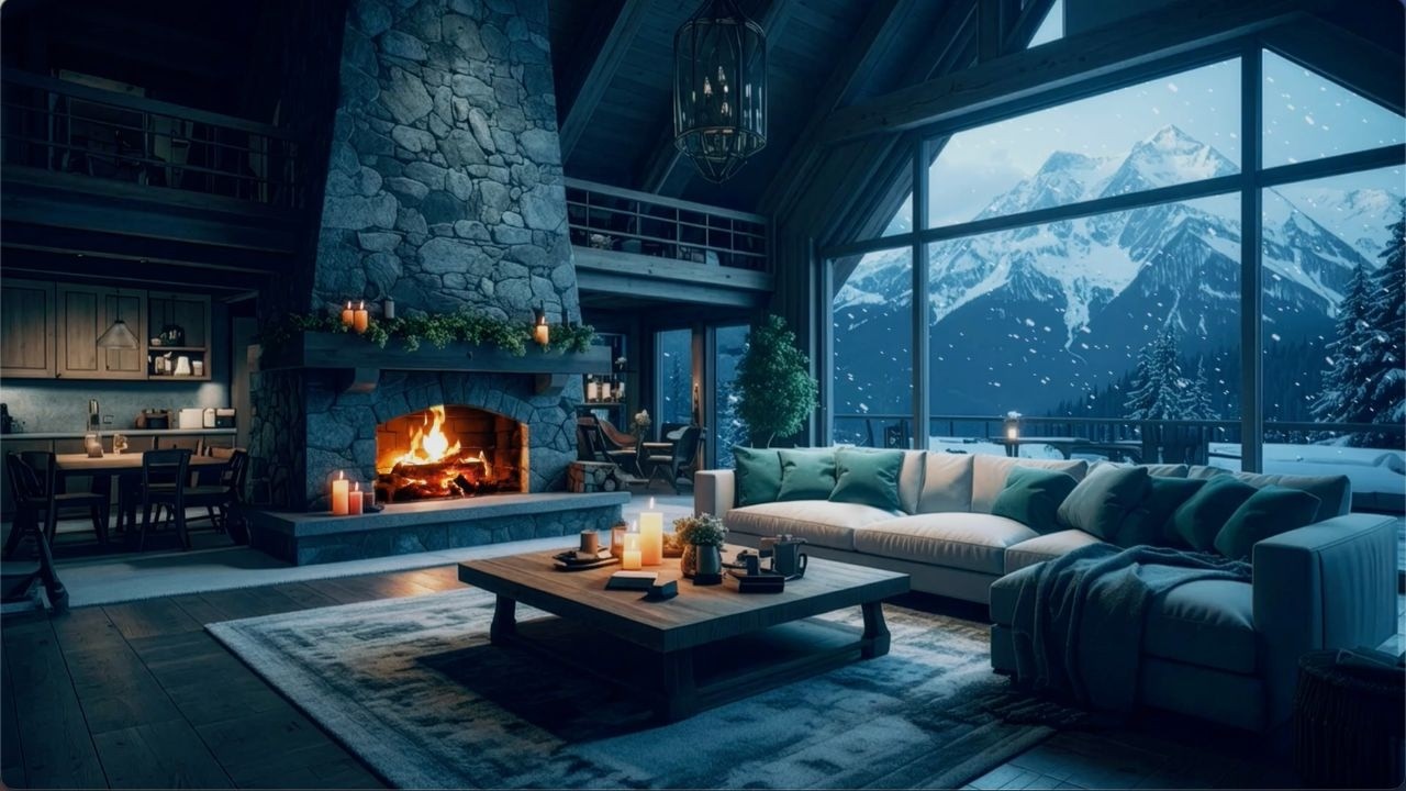 ☕Warm Relaxing Jazz Music with Cozy Coffee Shop for Working, Studying, Sleeping #272M