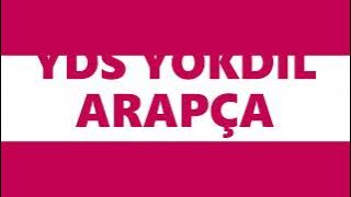 YDS YÖKDİL YDT ARAPÇA SORU ÇÖZÜMLERİ (7 FARKLI SORU)
