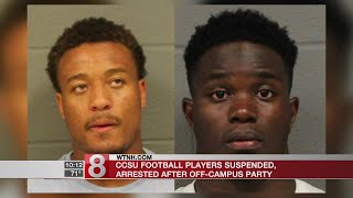 CCSU suspends 4 football players after arrests at party