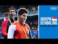 Joseph schooling  the man who beat michael phelps  athlete highlights