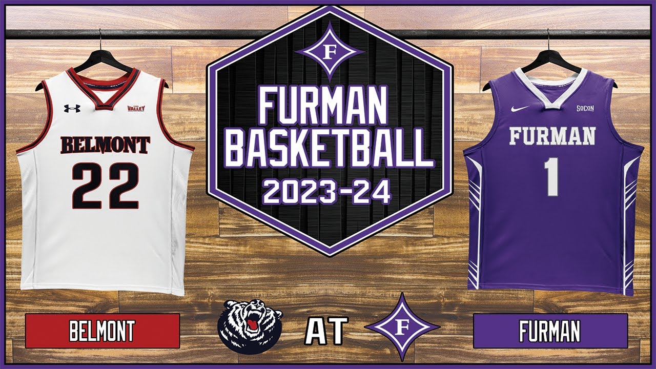 2023-24 Belmont at Furman (Basketball) - YouTube