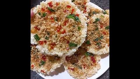 Cơm cháy chà bông, giòn xốp rộp luôn ạ