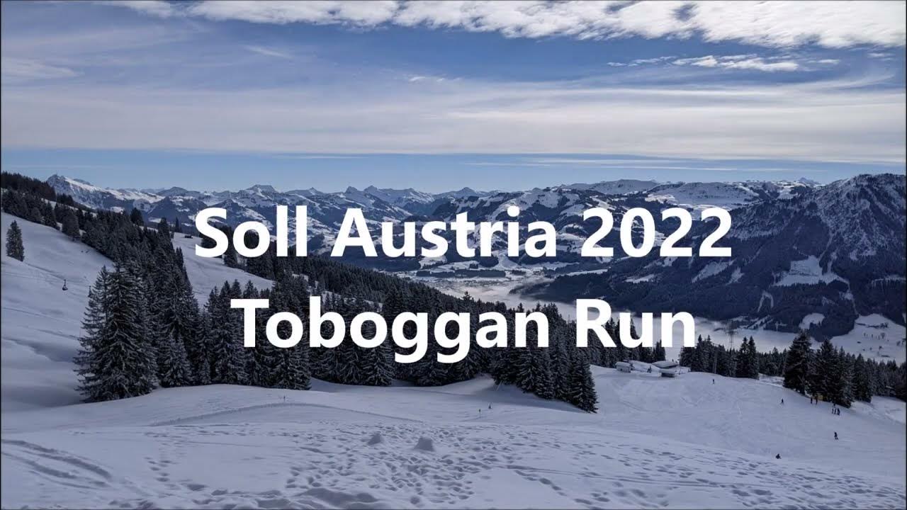 Toboggan Run Soll Austria 2022 YouTube
