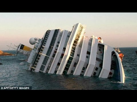 scary cruise ship videos