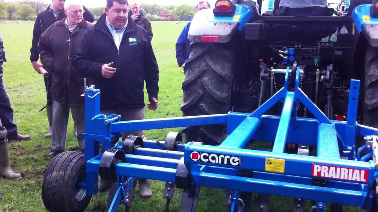 Prairial 3in1 grass harrow explained