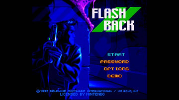 Flashback: The Quest for Identity Intro (SNES Introduction)