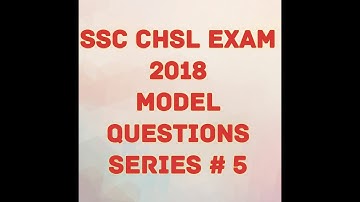 Ssc model paper||SSC EXAM  model questions paper|| SSC chsl EXAM 2018||ssc|| GK GURUMANTRA