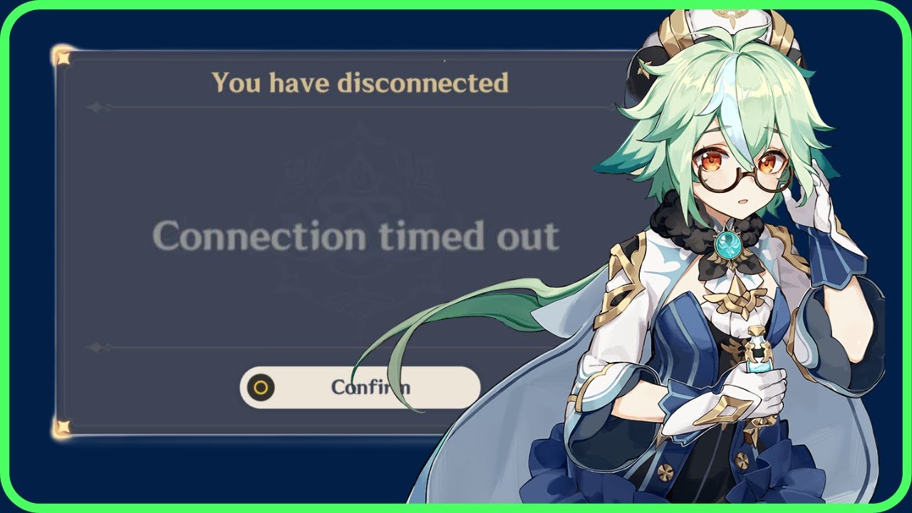 CONNECTION TIMED OUT GENSHIN IMPACT [FIXED] - YouTube