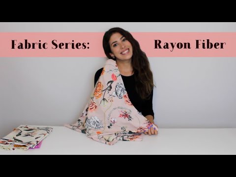 ผ้า rayon  New Update  Fabric Series: (Learn More About) Rayon/Viscose Fiber