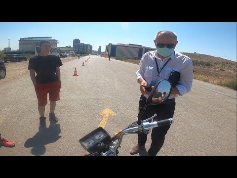 Motorsiklet Ehliyet Direksiyon Sınavı A1-A2-A (2021)