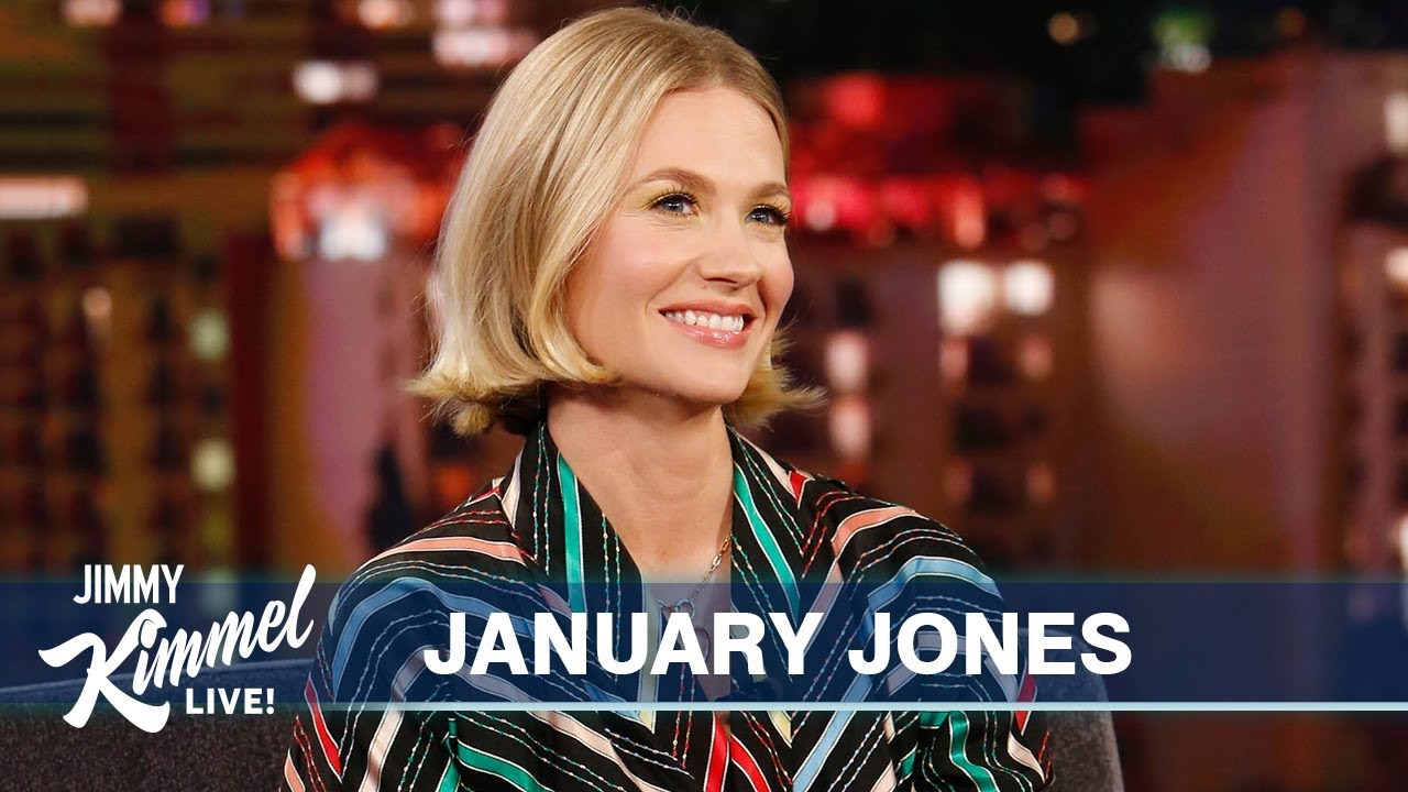 January Jones & Jimmy Kimmel Have Seen UFOs