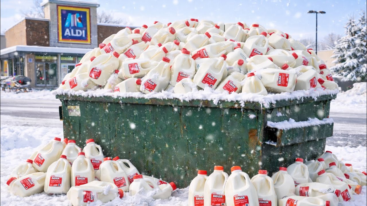 Dumpster Diving Aldi 